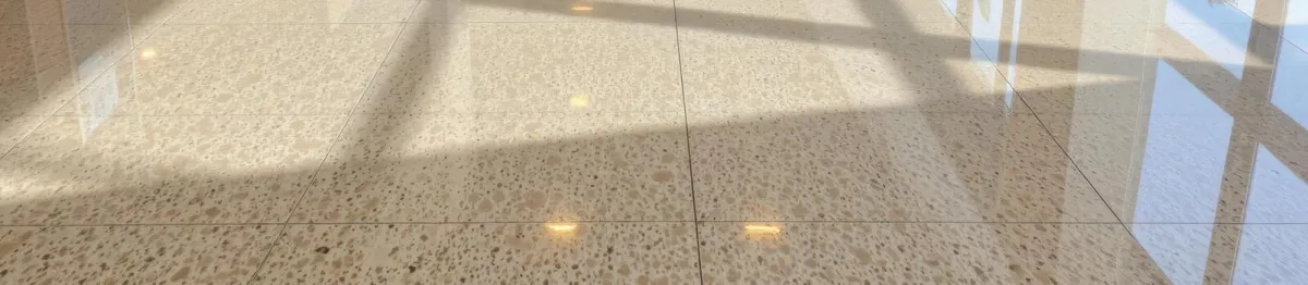 Concrete Masters v2 Stunning metallic epoxy floor in modern commercial space